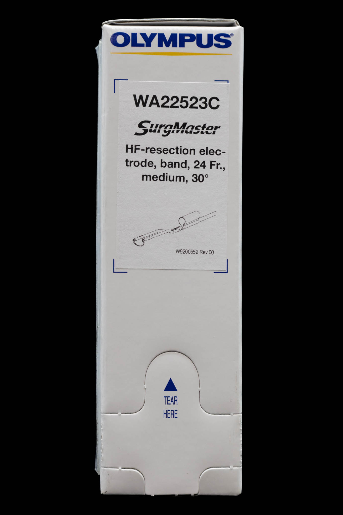 [Out-of-Date] Disposable HF Resection Electrode, Band, 24fr, Medium, For  TURis, 12 Deg. - WA22523C [12/Box]